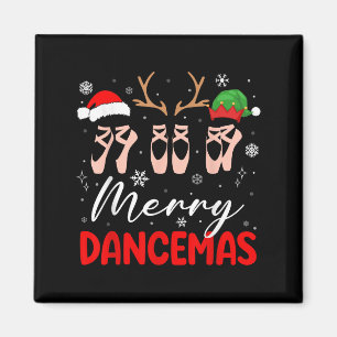 Merry Dancemas Christmas Ballet Scute Ss Cute Sss  Magnet