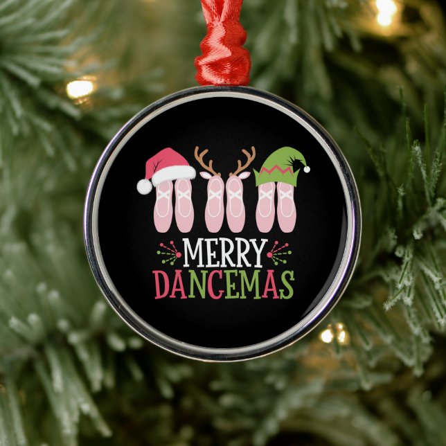 Merry Dancemas Christmas Ballet Shoes Dancing Metal Tree Decoration (Tree)
