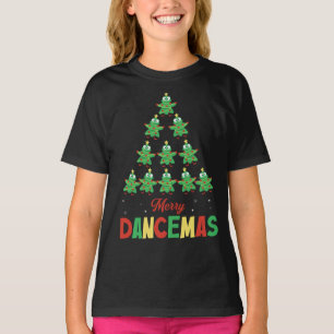 Merry Dancemas Funny Dancing Christmas Tree T-Shirt