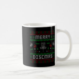 Merry Discmas Disc Golf Ugly Dad Uncle Christmas G Coffee Mug