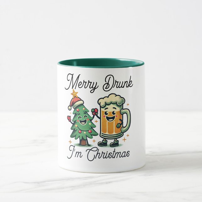 Merry Drunk Funny Christmas  Mug (Creator Uploaded)