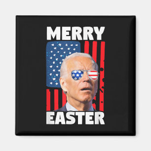 Merry Easter President 4th Of July American Magnet