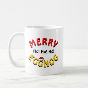 Merry Eggnog Holidays – Christmas Wordplay Joke Coffee Mug