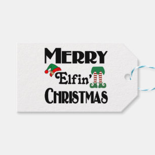 Merry Elfin' Christmas Gift Tags