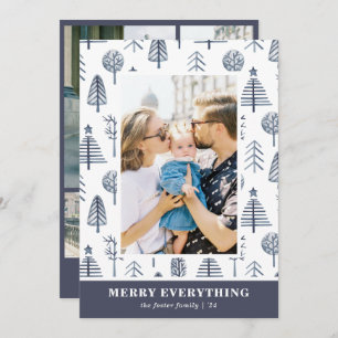 Merry Everything 5 Photo (1+4) Holiday Photo Card