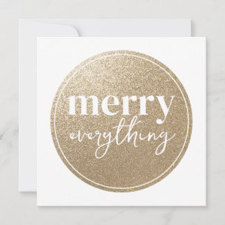 Merry Everything Golden Texture