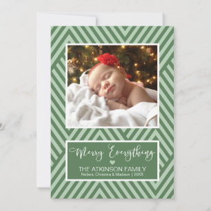 Merry Everything - Holiday Photo Card