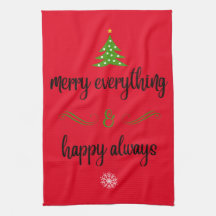Merry Everything Kitchen Towels