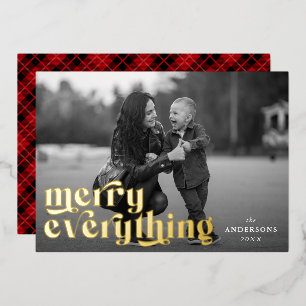 Merry Everything Photo Gold