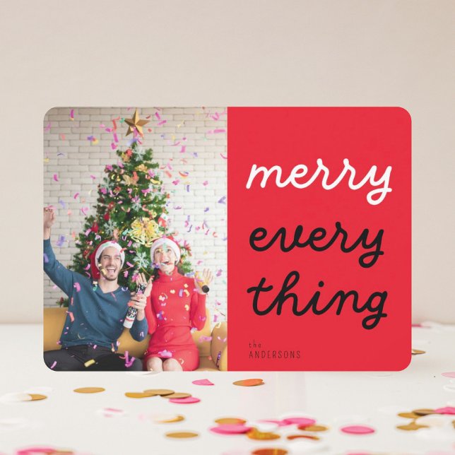 merry everything photo holiday card (Creator Uploaded)