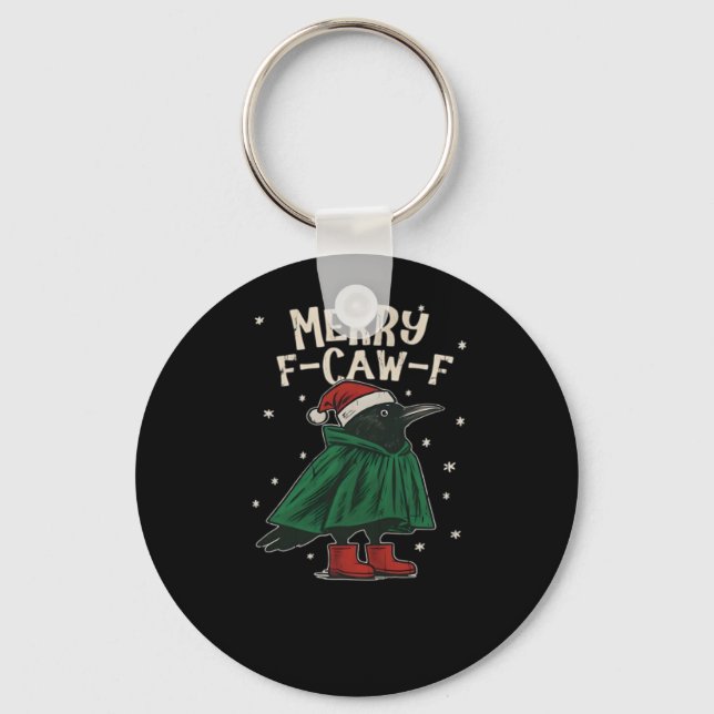 Merry F-Caw-F Key Ring (Front)