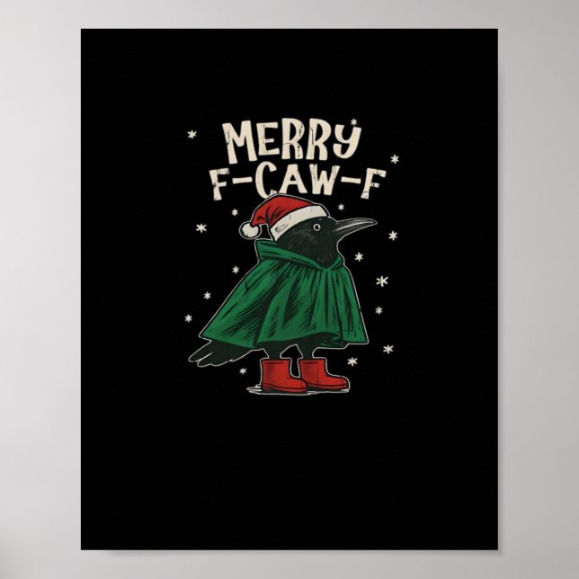Merry F-Caw-F Poster (Front)