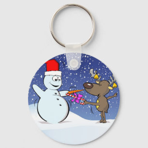 Merry Fencing ! Key Ring