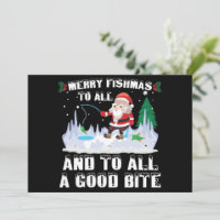 Merry Fishmas Funny Fish Fishing Fisherman Xmas