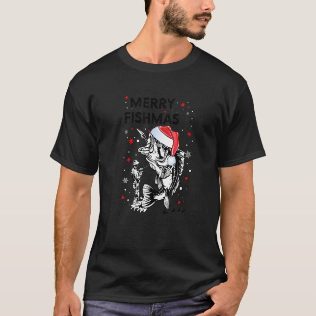 Merry Fishmas T-Shirt (Front)