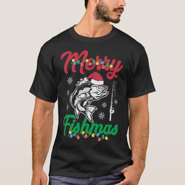 Merry Fishmas T-Shirt (Front)