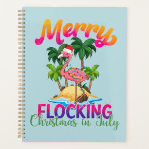 Merry Flocking Christmas Christmas in July Planner
