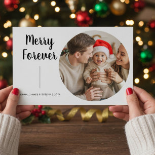 Merry Forever – Festive Family Holiday Card