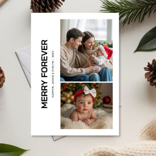 Merry Forever – Joyful Family Holiday Card