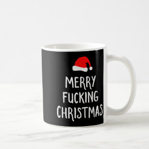 Merry Foring Christmas Inappropriate Santa Pajama Coffee Mug