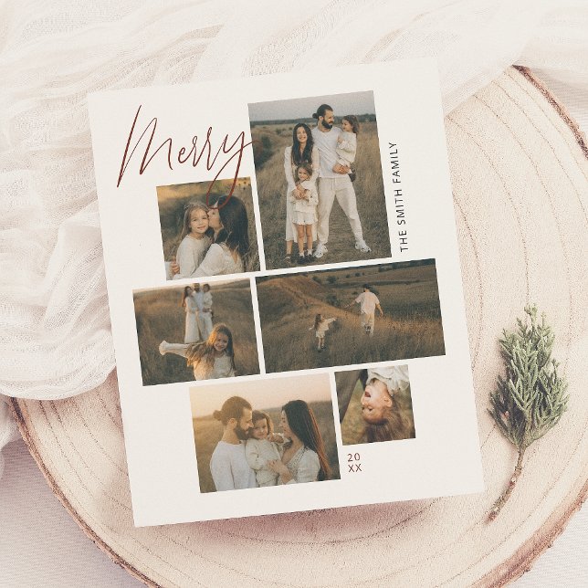 Merry | Gallery Wall 6 Photo Christmas Budget (Creator Uploaded)