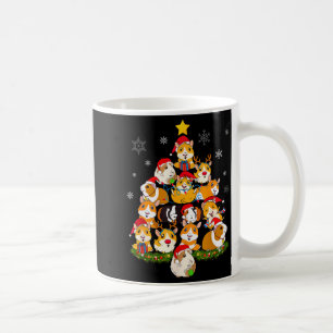 Merry Gmas 2024 Funny Christmas Tree Xmas Light Gu Coffee Mug