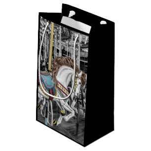 Merry Go Round Carousel Photography Small Gift Bag