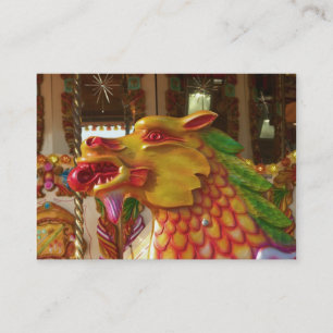 Merry-go-round Dragon Business Card