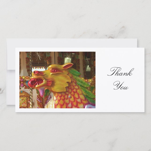Merry-go-round Dragon - Thank You (Front)