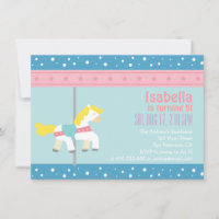 Merry Go Round, Girl Carousel Birthday Party