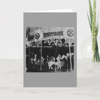 Merry Go Round Holiday Card