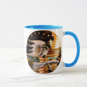 Merry Go Round Horse Painting Dream Mug