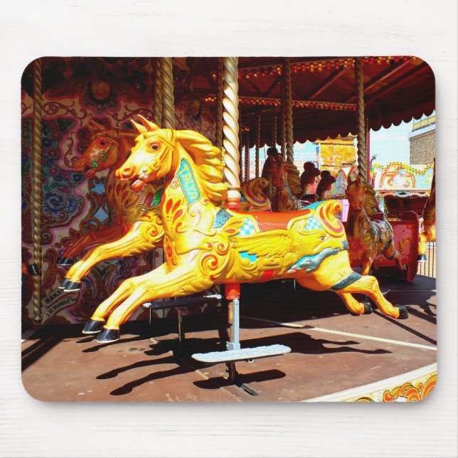 Merry-go-round Mouse Pad (Front)