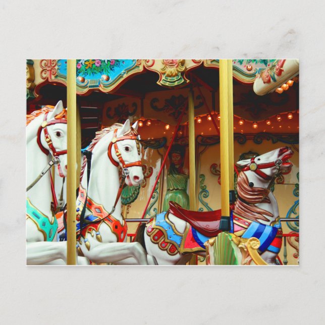 Merry Go Round Postcard (Front)