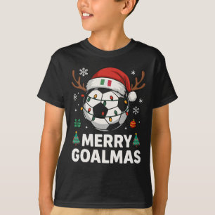 Merry Goalmas Italy - Funny Soccer Christmas T-Shirt