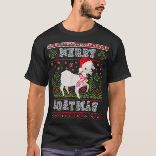 Merry Goatmas  Goat Ugly Christmas Sweater Xmas 