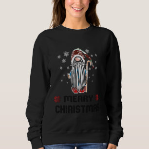 Merry God Jul Swedish Christmas Tomte Gnome Sweden Sweatshirt
