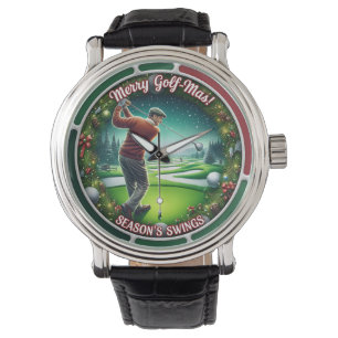 Merry Golf-Mas Holiday Golf Watch