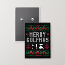 Merry Golfmas Golf Golfing Golfer Ugly Christmas 