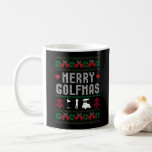 Merry Golfmas Golf Golfing Golfer Ugly Christmas