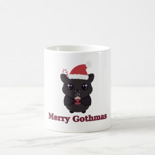Merry Gothmas Cute Bat Cocoa Mug