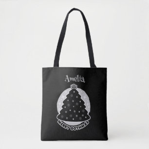 Merry Gothmas Personalised Tote Bag