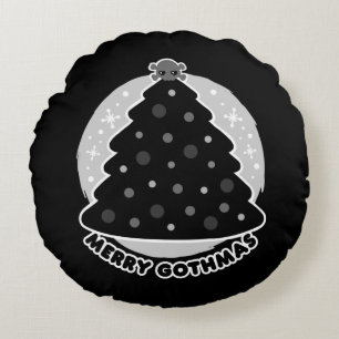 Merry Gothmas Round Cushion