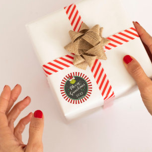 Merry Grinchmas   Grinch Holiday Party Classic Round Sticker