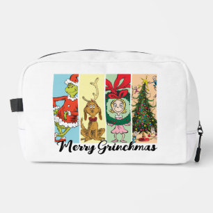 Merry Grinchmas Holiday Collage Dopp Kit