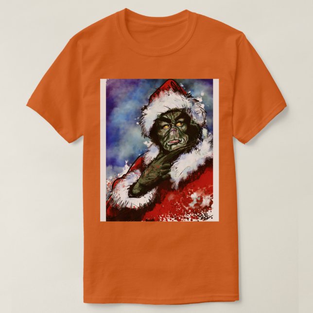 Merry Grinchmas T-Shirt (Design Front)