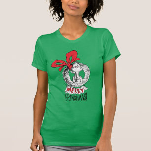 Merry Grinchmas Wreath T-Shirt