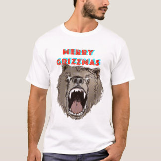 Merry Grizzmas  I wish you a very beary christmas1 T-Shirt