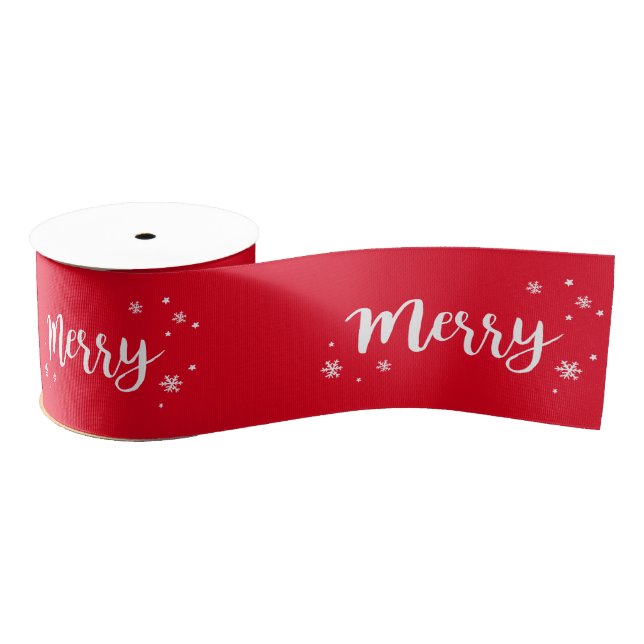 Merry Grosgrain Ribbon (Spool)