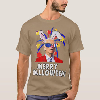 merry halloween funny 4th of july T-Shirt